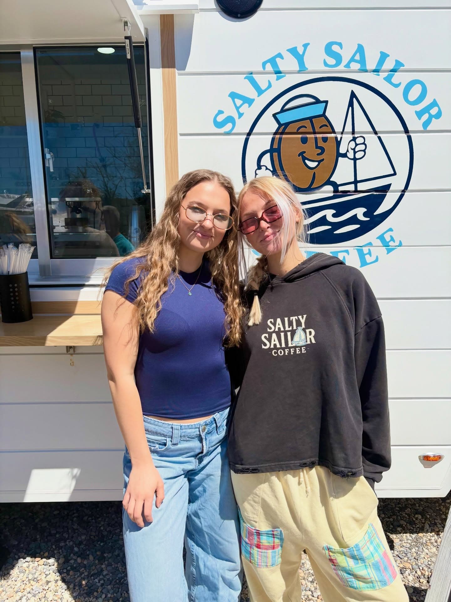 The two sisters behind Salty Sailor Coffee